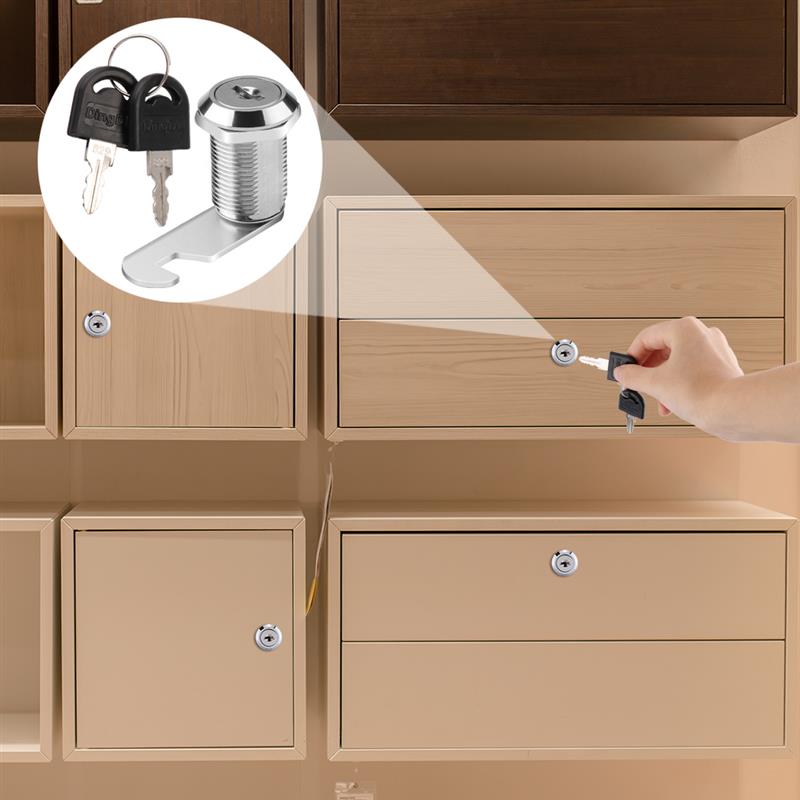 Security Lock 16/20/25/30mm Cabinet Locks Filing Cabinet Post Mailbox Drawer Cupboard Locker Security Furniture Locks