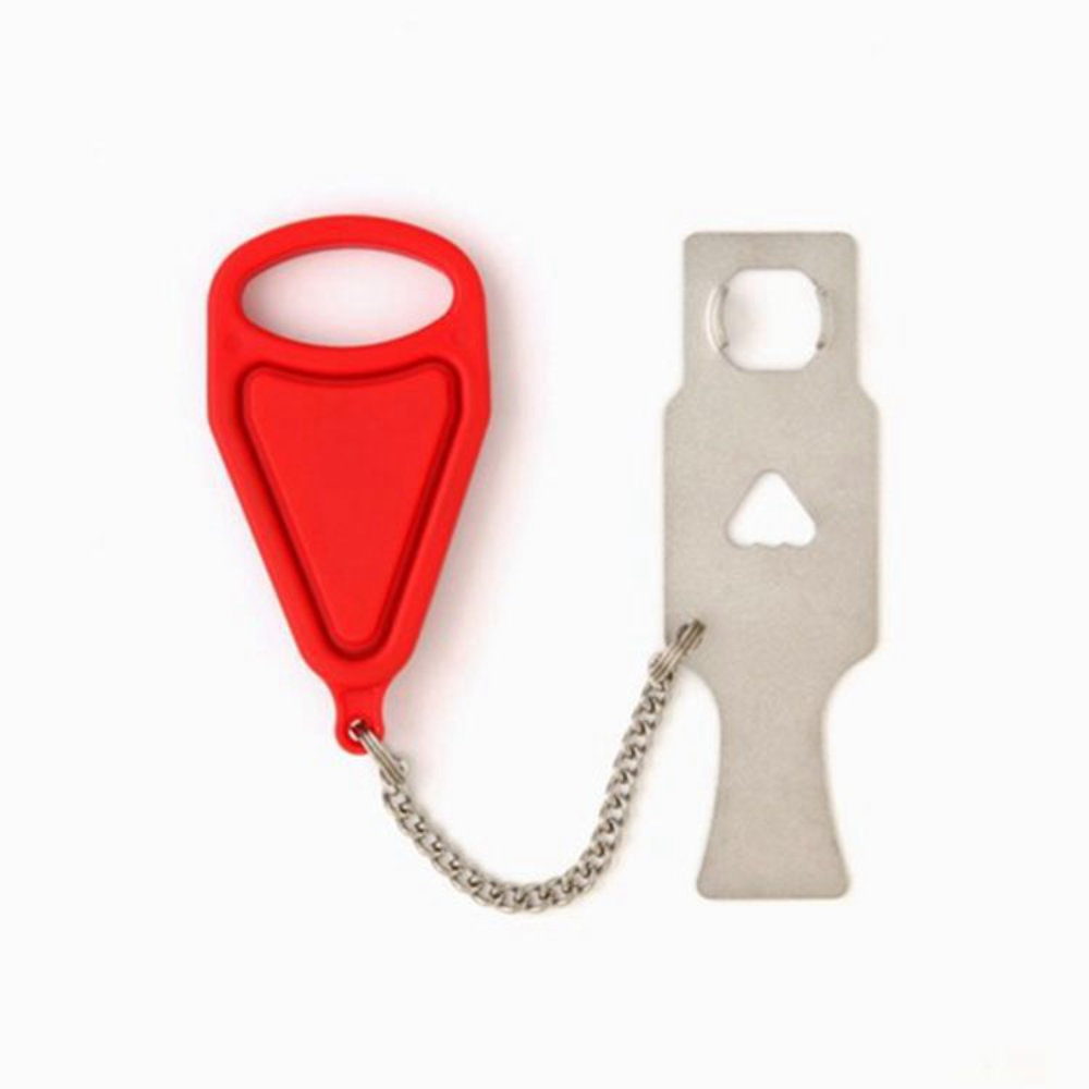 Portable lock portable door buckle lock top door stop anti-theft lock travel hotel security lock anti-theft portable lock