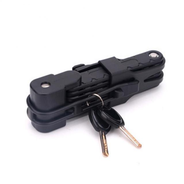 Bicycle Lock Cycling Equipment Bicycle Folding Lock Anti-theft Safety Mountain Bike Electric Motorcycle Joint Lock