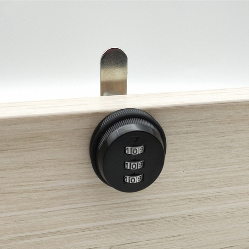 3 Digit Combination Password box Lock 20mm smart Cam Code Lock Zinc Alloy for Mailbox Cabinet Door Security Hardware