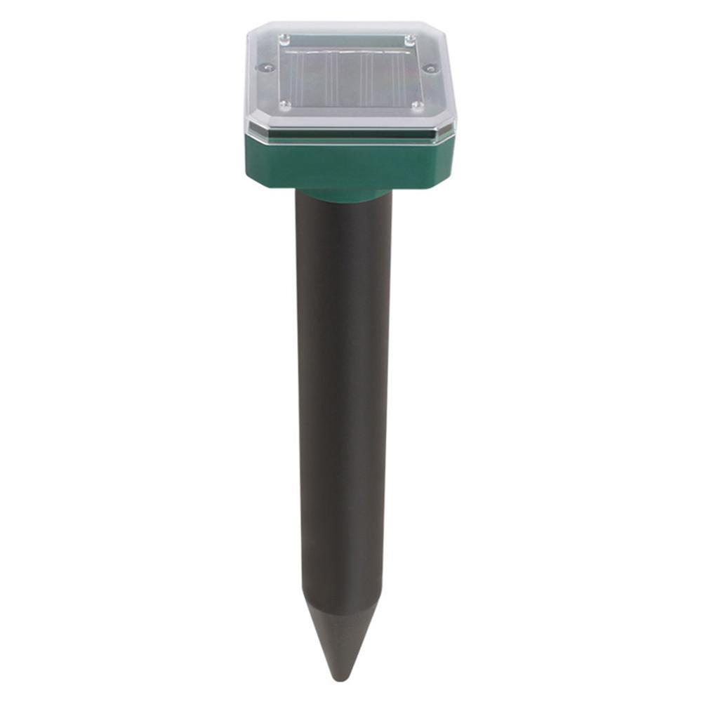 1pcs Solar Powered Ultrasonic Sonic Mouse Mole Pest Rodent Repeller Repellent Yard LED Light Repeller Outdoor Lamp Yard Garden