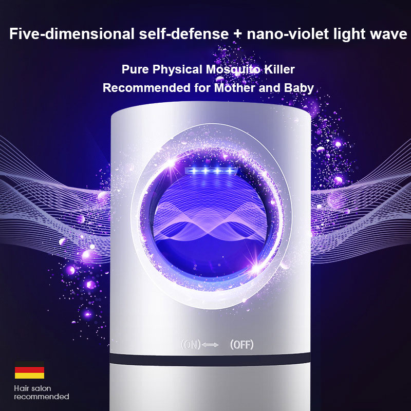 Bionic Inhalation Mosquito Killer Lamp Anti Mosquito Repellent UV Electric Kill Bug Insect Zapper Usb Mute Household Fly Trap