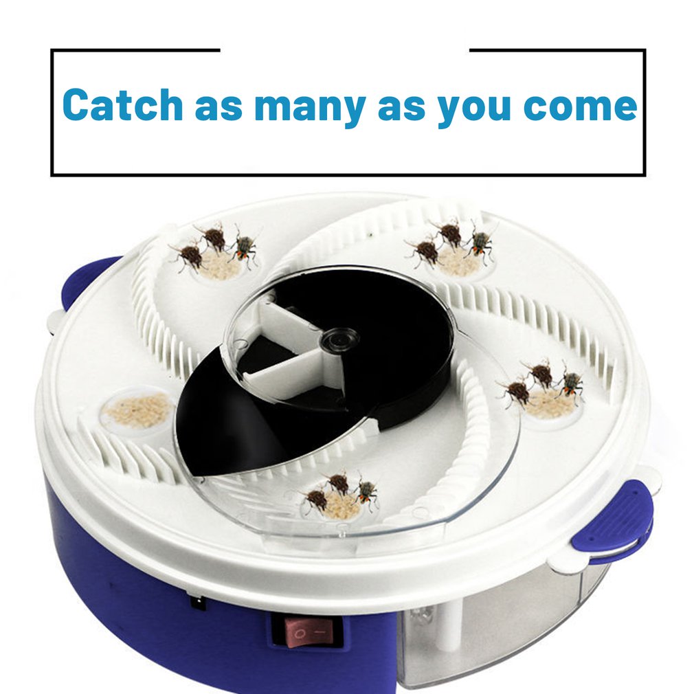 Flytrap Automatic Pest Catcher Fly Killer Electric Fly Trap Device Insect Control Catcher