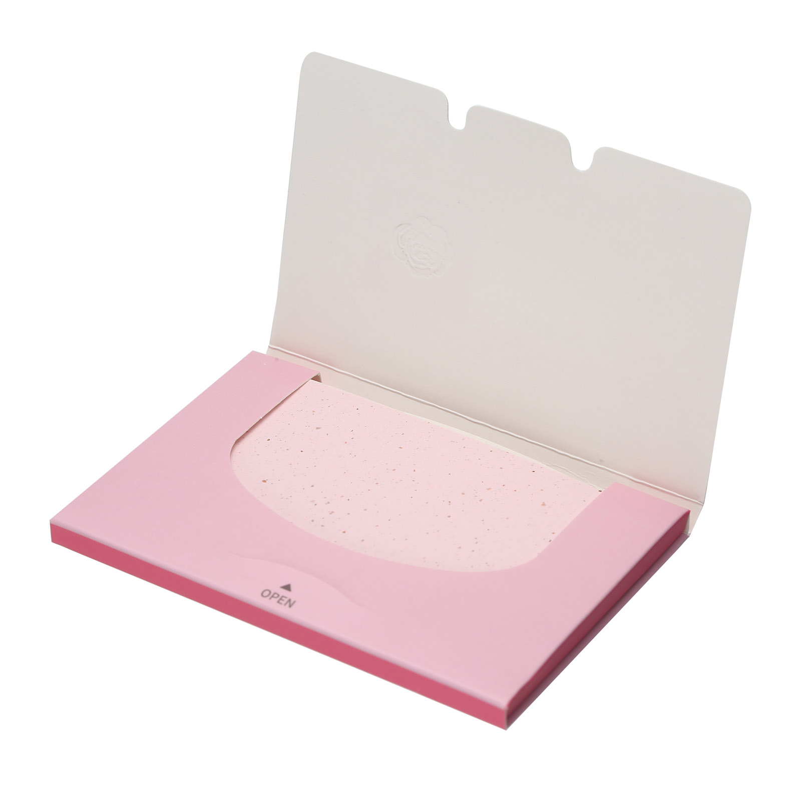 100 Sheets Green Tea / Rose / Bamboo Charcoal Absorbing Paper Facial Oil Control Paper Wipes Face Matcha Tissue Paper
