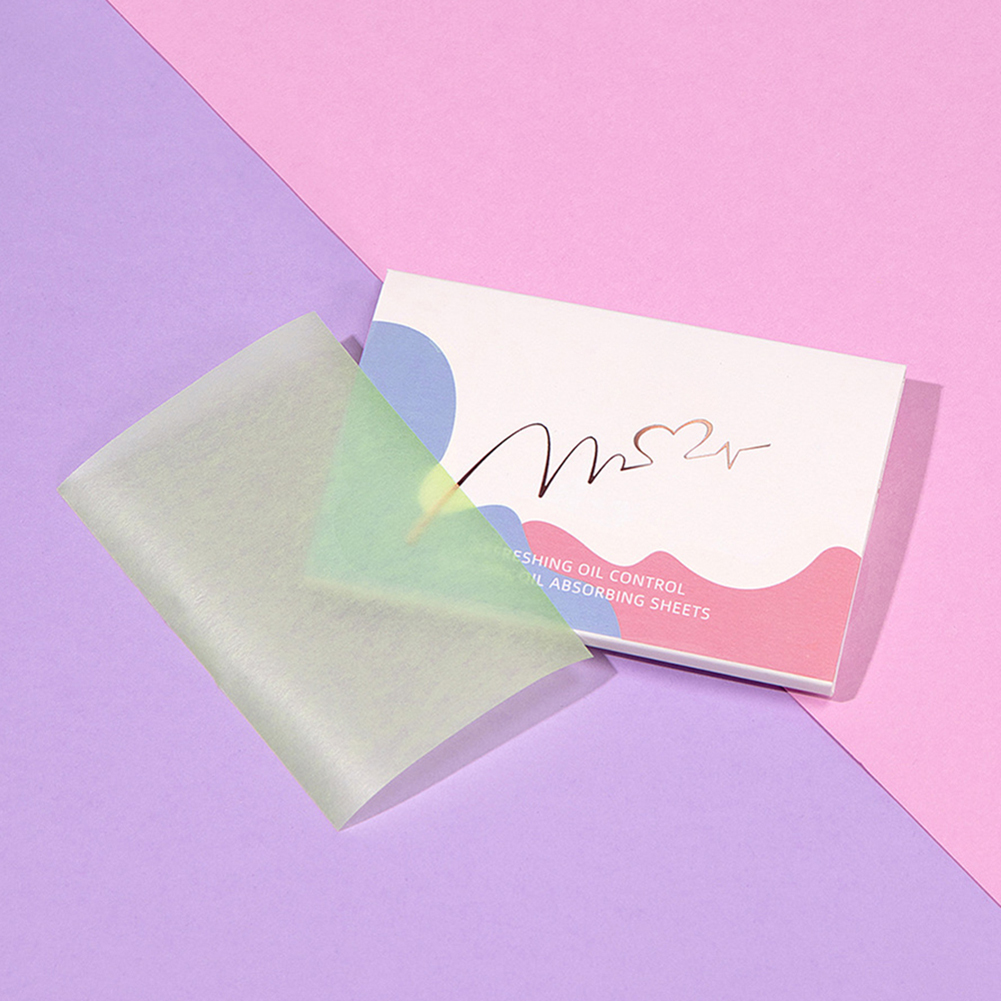 Facial Tissue Papers Oil Blotting Tissue Papers Face Oil Control Absorbing Film Facial Makeup Cleansing Face Tools