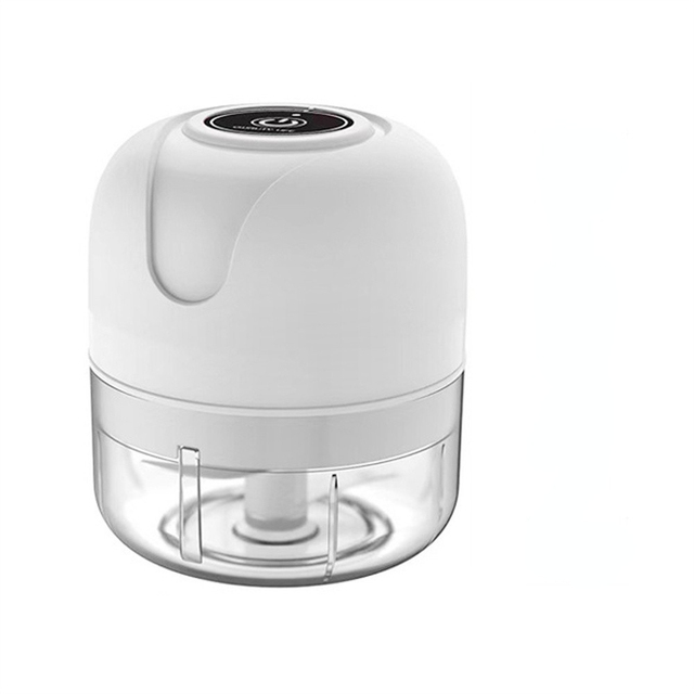 100ml Electric Mini Garlic Crusher Chopper USB Charging Ginger Chili Vegetable Masher Machine Kitchen Tool Gadgets