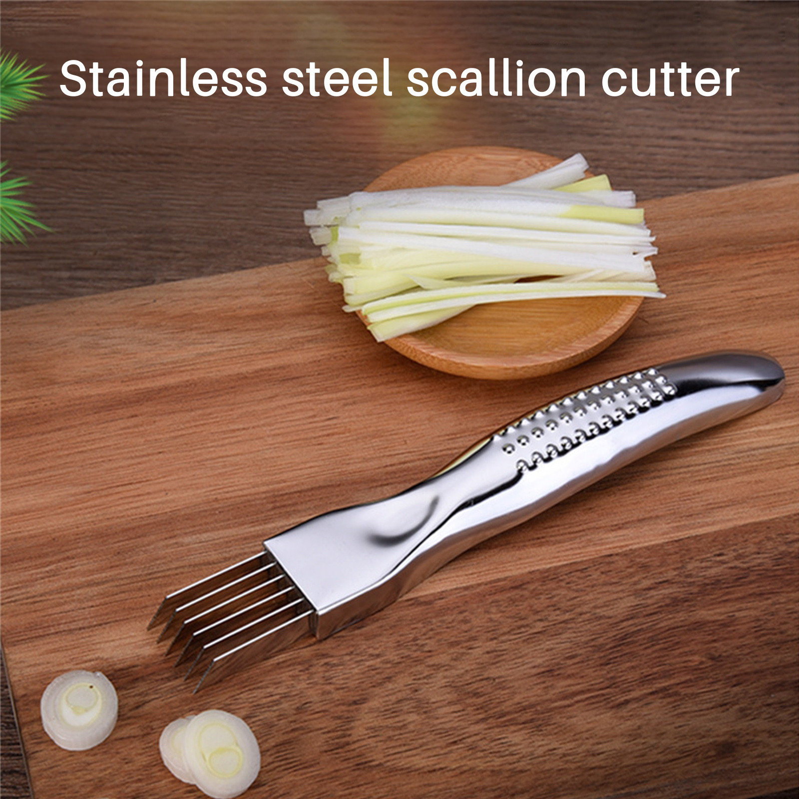 Kitchen Onion Slicer Shredder Garlic Crusher Cutter Knife Pepper Graters Chilli Vegetable Chopper Scallion Cutting Shred Tool