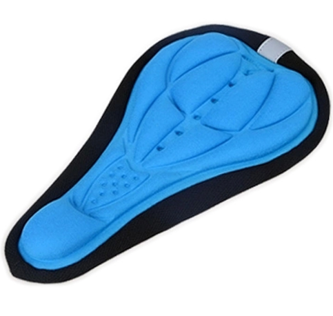 Bicycle Saddle Seat Bike Accessories Ultra Soft Silicone 3D Gel Pad Cover Cushion MTB Cycling Thickened Extra Comfort Seat Pads