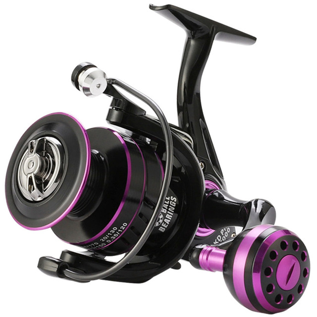Fishing Reel Metal Spool 1000-6000 Series 10KG Max Drag WaterProof Spinning Wheel Casting Line Cup Fishing Tackle