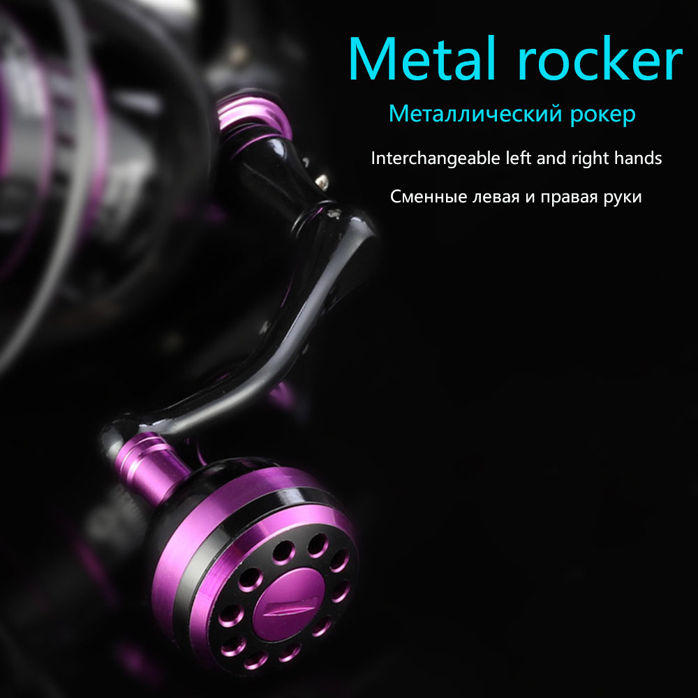 Fishing Reel Metal Spool 1000-6000 Series 10KG Max Drag WaterProof Spinning Wheel Casting Line Cup Fishing Tackle