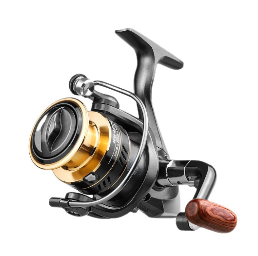Fishing Reel HM1000-7000 Spinning Reel Reel Fishing 5.2:1 High Speed Metal Spool Coil Fishing Reel Reel