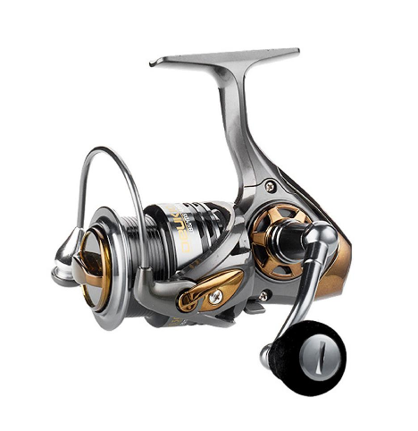 Spinning Reel 8KG Max Drag 5+1BB 7.1:1 On For Fishing Spinning Reel Wheel Full Metal Deep Wire Cup Handle Handle Knob Rocker Arm