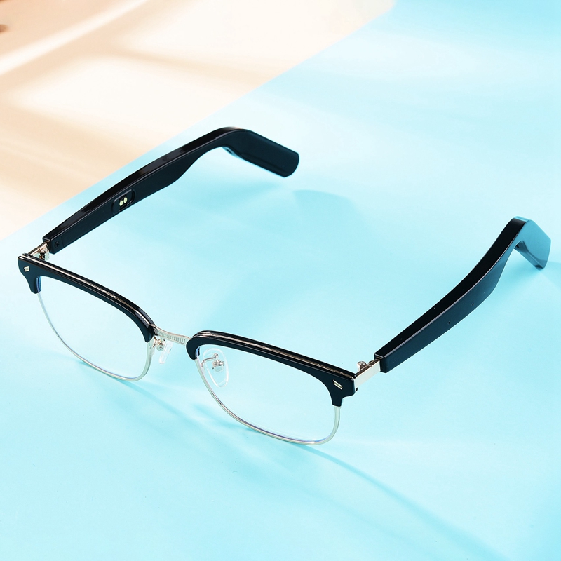 Bluetooth 5.0 Smart Glasses Wireless Headset Music Anti-Blue Polarized Lens Accessories