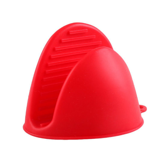 2pcs Thicken Baking Silicone Oven Mitts Microwave Oven Glove Heat Insulation Anti-slip Grips Bowl Pot Clips Kitchen Gadgets