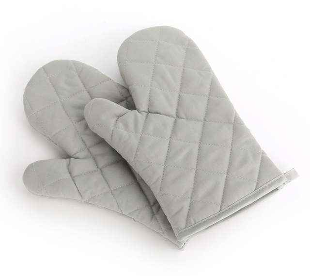 2pcs Cotton Glove Fashion Multicolor High Temperature Resistant Tray Dish Bowl Holder Oven Potholder Kitchen Hand Mitts Bakeware New