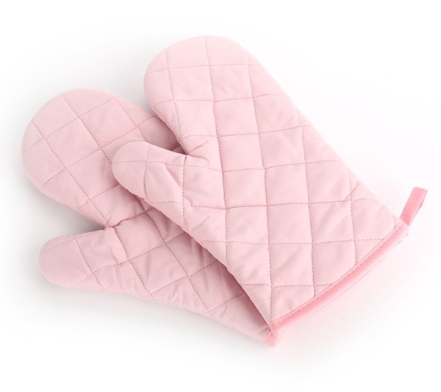 2pcs Cotton Glove Fashion Multicolor High Temperature Resistant Tray Dish Bowl Holder Oven Potholder Kitchen Hand Mitts Bakeware New