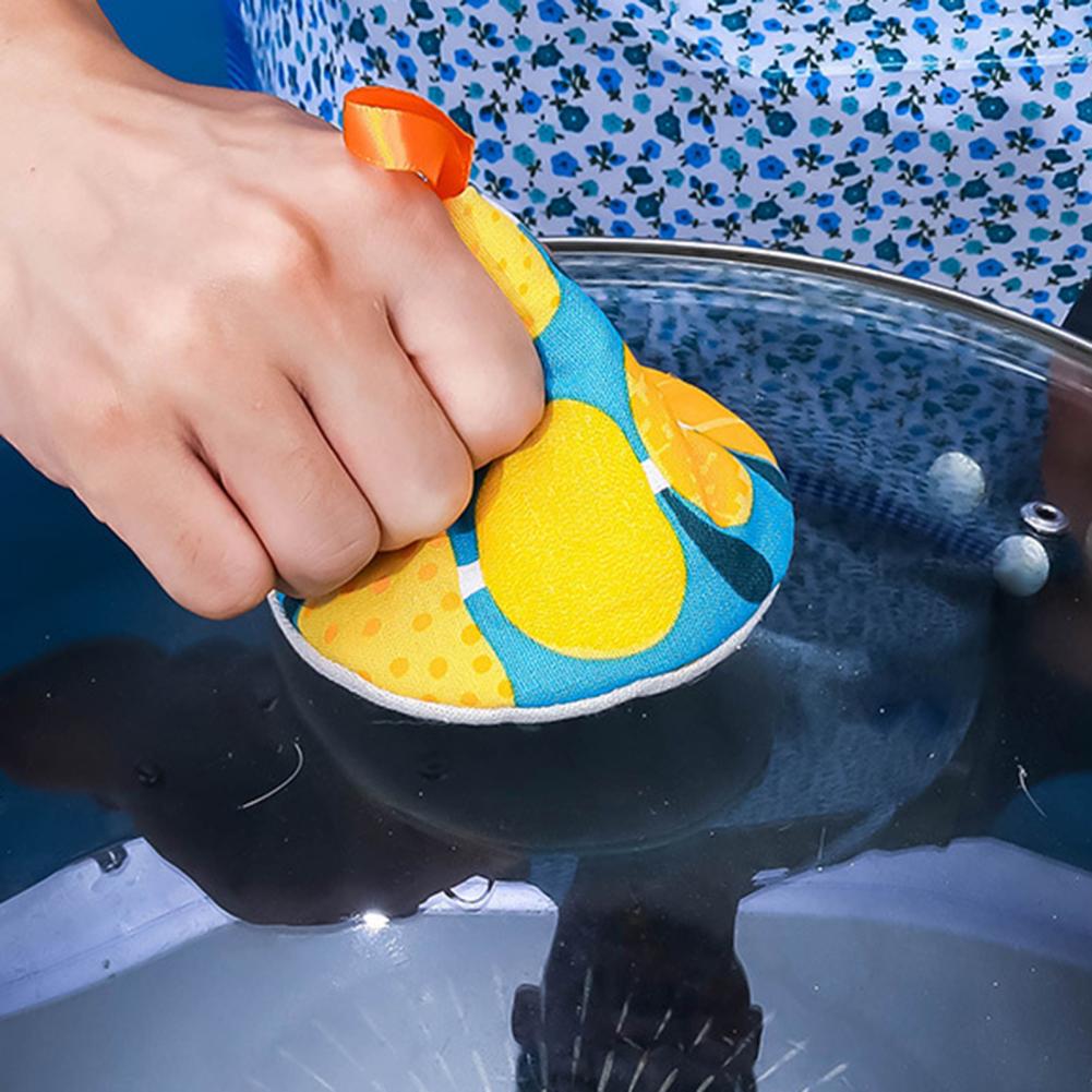 Japan Style Triangular Shape Anti Scalding Pot Cap Oven Glove Fabric Dish Bowl Casserole Microwave Gloves For Cooking Tools