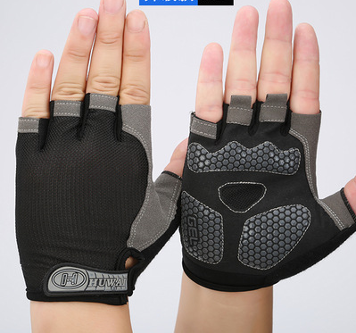 Anti Slip Shock Breathable Half Finger Gloves Men Women Half Finger Gloves Breathable Cycling Gloves Bicycle Gloves Bike Gloves