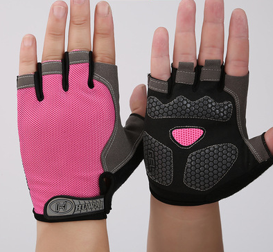 Anti Slip Shock Breathable Half Finger Gloves Men Women Half Finger Gloves Breathable Cycling Gloves Bicycle Gloves Bike Gloves