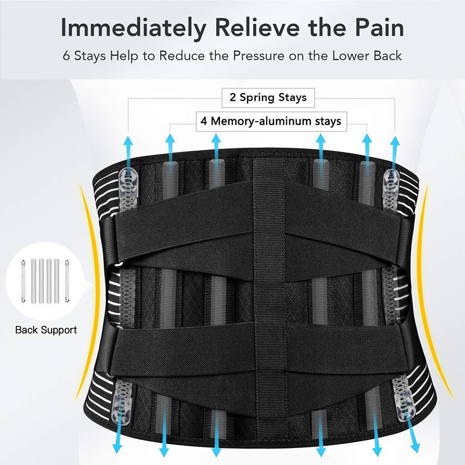 Medical Back Brace Waist Trainer Belt Spine Support Men Women Breathable Lumbar Corset Orthopedic Faja Lumbar Hombre Gym Belts