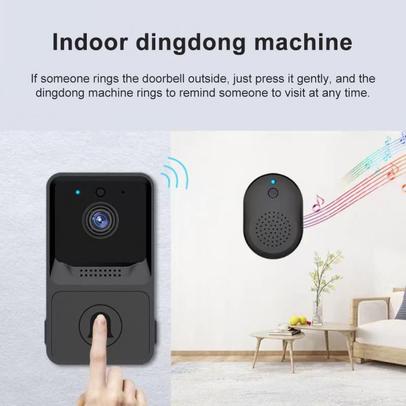 Doorbell Smart Home Wireless Phone Door Bell Camera Security Video Intercom Night Vision For Apartments Easy Installation