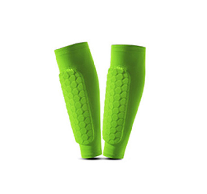 1pc Outdoor Sports Shin Pads Calf Compression Sleeve with Honeycomb Pads Soccer Running Cycling MTB Shin Guards Shank Protector