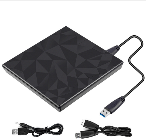 USB3.0 DVD Drive CD Burner Driver High-speed Drive-free Read-write Recorder  External DVD-RW Player Writer Reader