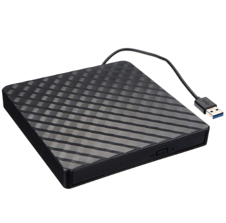 External DVD Burner Writer Recorder DVD RW Optical Drive CD/DVD ROM Player MACs OS Windows XP/7/8/10 ABS Plastic