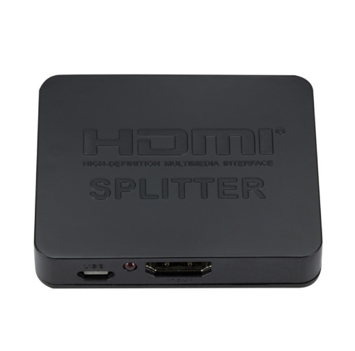 1x2 Switch Splitter HDMI-compatible 4k 30hz 1 in 2 Out for Dual Monitors Full HD 1080P 3D Come with High Speed HDMI Cable