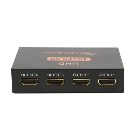 4K HDMI-Compatible Splitter Full HD 1080p Vide Switch Switcher 1X2 1X4 Dual Display For HDTV DVD PS3 Xbox