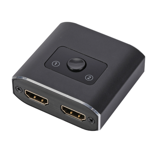 HDMI Switch 4K 60Hz HDMI Splitter HDMI 2.0 Switcher 2 in 1 Out & 1 in 2 Out Bi-Directional HDMI Splitter Support 4K 3D HDR