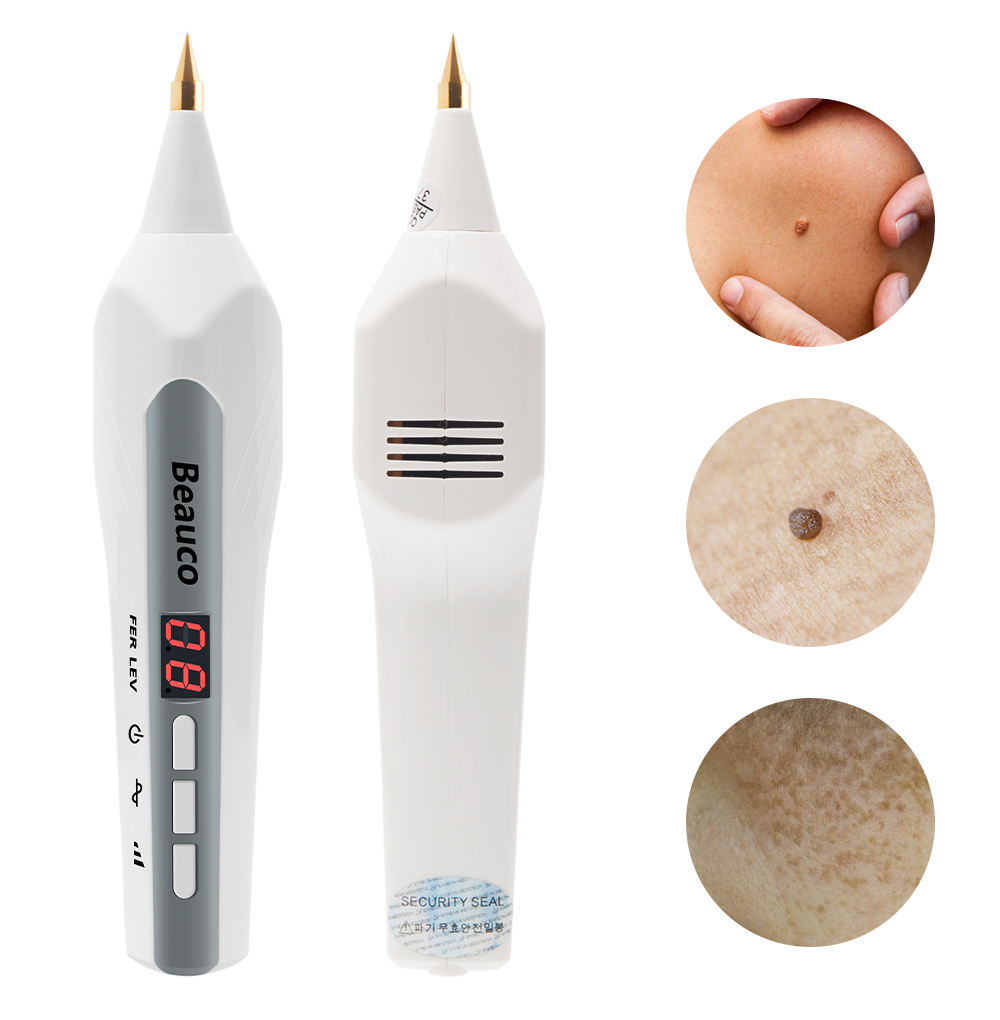9 Level Laser LCD Plasma Pen Freckle Remover Wart Tattoo Mole Removal Pen Portable Home Salon Face Beauty Device