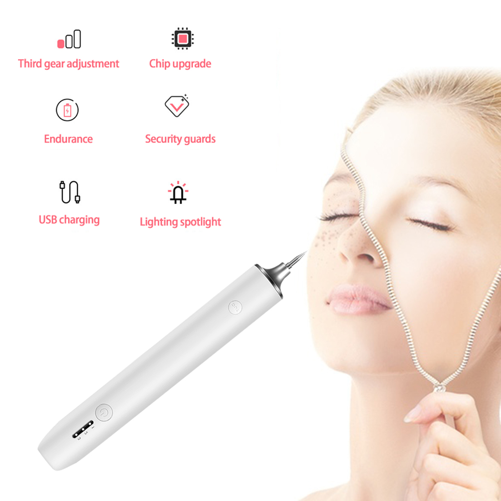 Laser Plasma Pen Freckle Mole Removal Pen Dark Spot Remover Skin Wart Tag Tattoo Remaval Tool Electric Face Care Skin Tag Remove