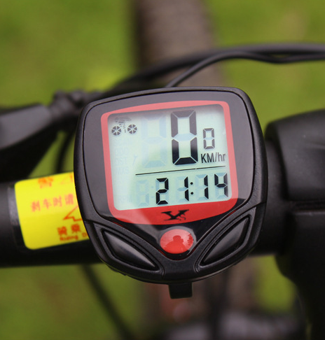 Waterproof Bicycle Bike Cycle Lcd Display Digital Computer Speedometer cycling computer