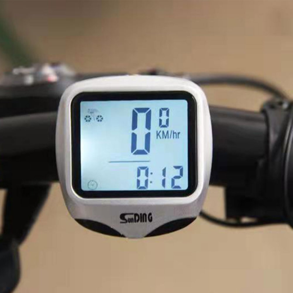 Portable Waterproof Bike Speedometer Multi-Functions Wired lLuminous Bicycle Computer Stopwatch Cycling Accessories