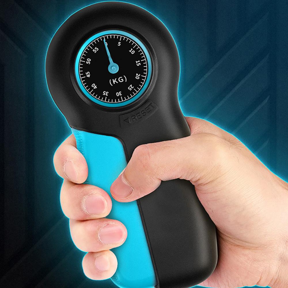 0-55kg Mechanical Pointer Hand Grip Power Force Strength Measure Wrist Training Increase Strength Spring Finger Carpal Expander