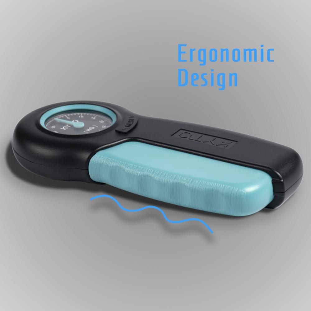 0-55kg Mechanical Pointer Hand Grip Power Force Strength Measure Wrist Training Increase Strength Spring Finger Carpal Expander