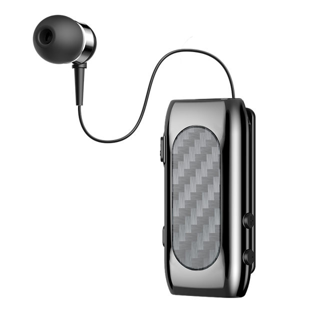 Bluetooth Clip Wireless Earphone Noise Reduction Wire Winder Earphone Single Clip On Holder Lotus Headset Fast Charging