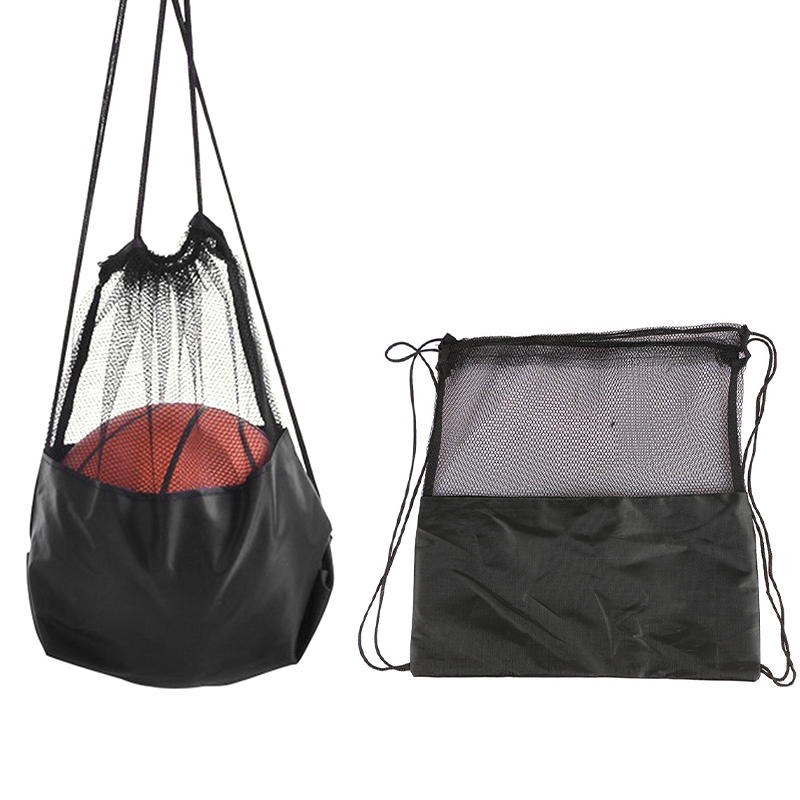 Portable Basketball Cover Mesh Bag Football Soccer Storage Backpack Outdoor Volleyball Ball Storage Bags