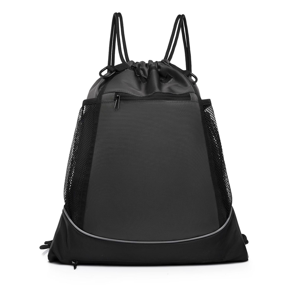 Outdoor Portable Basketball Cover Mesh Bag Fitness Gym Bags Football Soccer Volleyball Storage Basketball Drawstring Backpack  Men's Bags