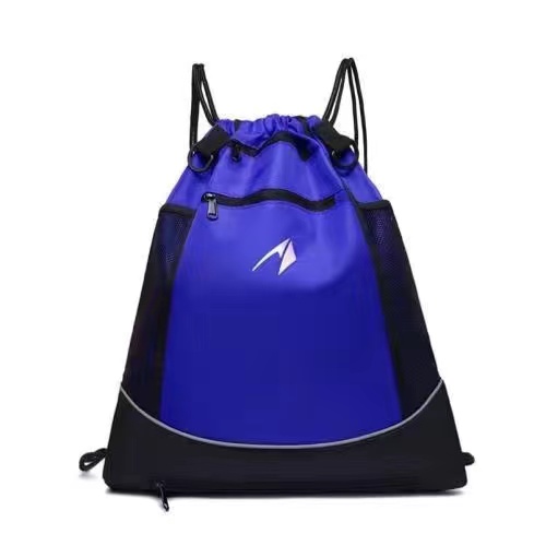 Outdoor Portable Basketball Cover Mesh Bag Fitness Gym Bags Football Soccer Volleyball Storage Basketball Drawstring Backpack  Men's Bags