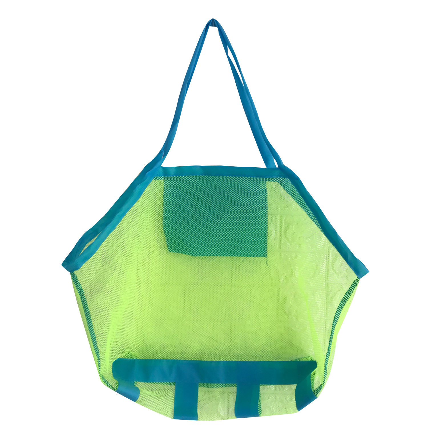 Outdoor Beach Mesh Bag Children Sand Away Foldable Protable Kids Beach Toys Clothes Bags Toy Storage Sundries Organizers Bag