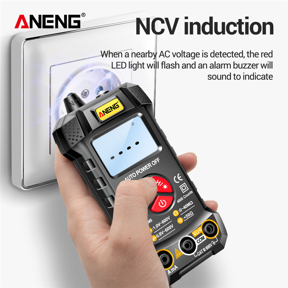 M167 Digital Mini Multimeter AC/DC Electrical Instruments Tester Transistor multi meter
