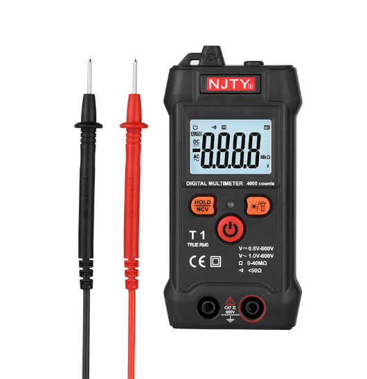 T1 New Digital Multimeter Smart Pen Tester Autoranging 6000 DC AC Voltage Capacitance Ohm Hz Diode Continuity Live Meter
