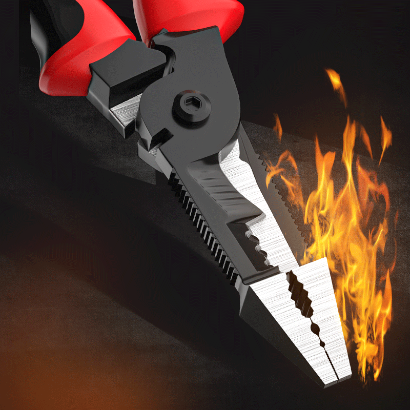 Multifunctional Electrician Pliers Wire Stripping Pliers Wire Cutting Needle Nosed Pliers Special Tools For Electricians