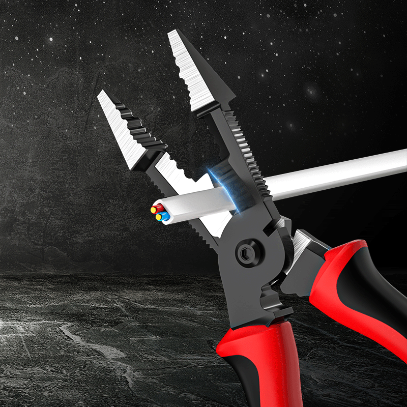 Multifunctional Electrician Pliers Wire Stripping Pliers Wire Cutting Needle Nosed Pliers Special Tools For Electricians