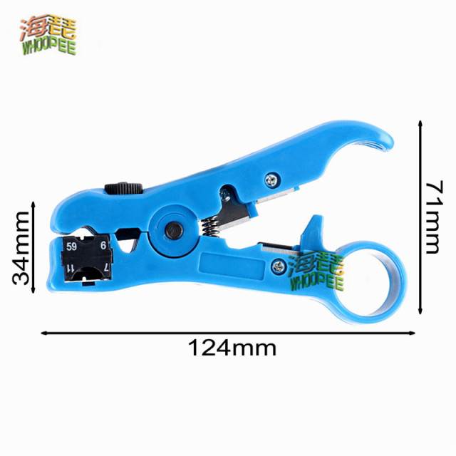 Multi-functional Electric Stripping Knife Pliers Tools Coaxial Cable Wire Pliers Cutter Striper