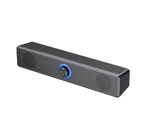 4D Surround Soundbar Bluetooth 5.0 Computer Speakers Wired Stereo Subwoofer Sound Bar for Laptop PC Home Theater TV Aux Speaker