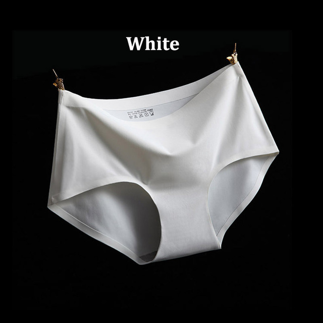 Ice Silk Cool Refreshing Seamless Underwear Triangle Big Yards Female Briefs lingerie 8pcs Sexy Summer Style Fashion Women's Panties