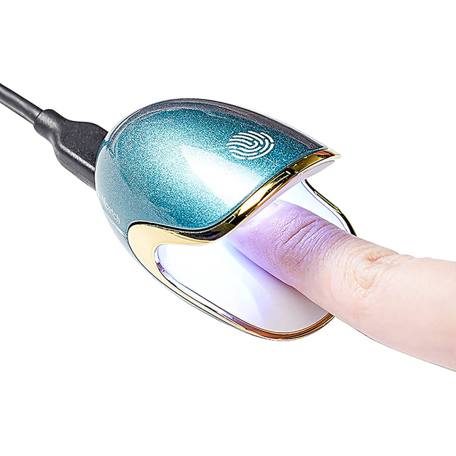 UV Ice Lamp for Drying Gel Polish Manicure Tools Home Use Nail Lamp Manicure Tools Portable Mini LED Lamp Nail Dryer 6W 3 LEDs